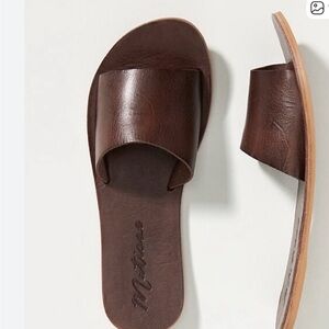 Matisse Carmen Slide Sandals Brown